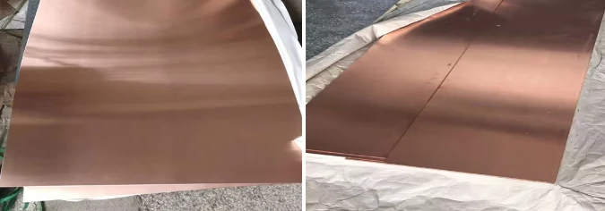 solid copper plate solid copper plate